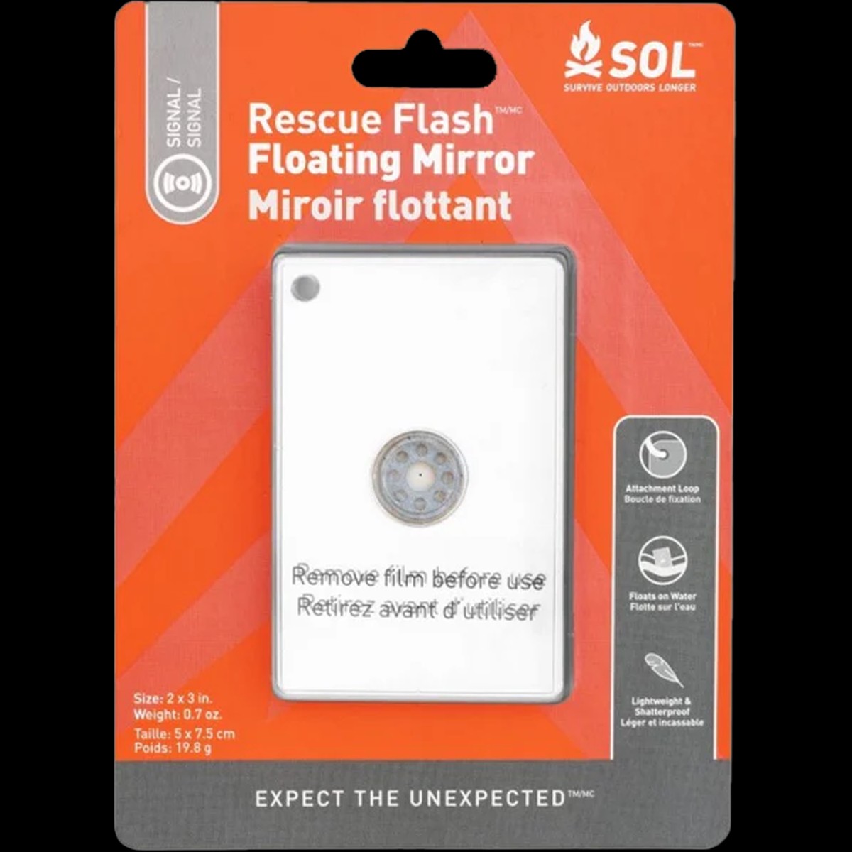 Rescue Flash Floating Mirror