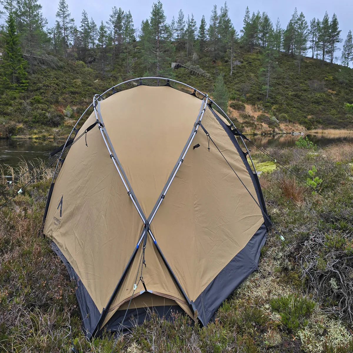 1 Person Camping & Hiking Tent - Vern 1 PC Tent - 3.50kg by Nortent