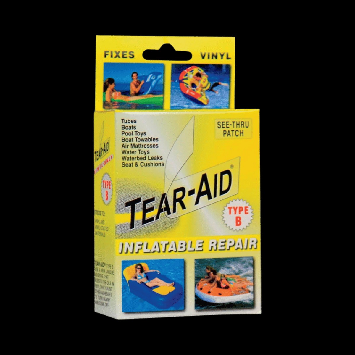 TEAR AID INFLATABLE REPAIR TYPE B - YELLOW